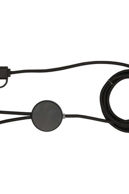 Citala 5-in-1 recycled plastic 150 cm data sync and 27W fast charge cable - EgotierPro 124428