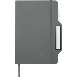 PF Concept 107969 - Nexus A5 hard cover notebook with pen and pencil combo (black ink)