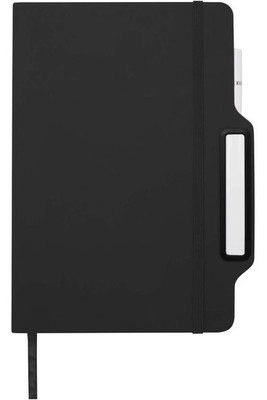 Nexus A5 Hardcover Notizbuch mit Kugelschreiber und Bleistiftset (schwarze Mine) - EgotierPro 107969