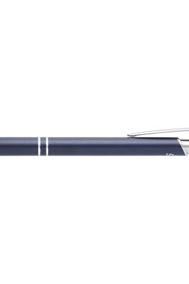 Kish ballpoint pen with silver finish (blue ink) - EgotierPro 107975