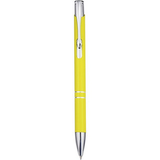 Moneta recycled aluminium ballpoint pen (blue ink) - EgotierPro 107984