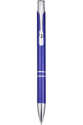 Moneta Kugelschreiber aus recyceltem Aluminium (blaue Mine) - EgotierPro 107984