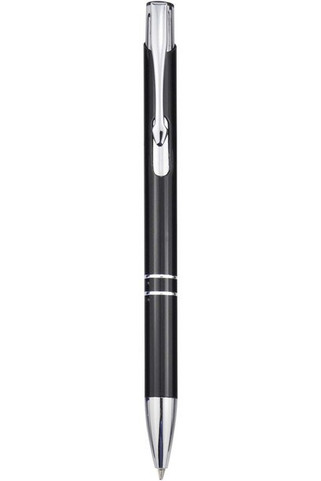 Moneta recycled aluminium ballpoint pen (blue ink) - EgotierPro 107984