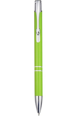 Moneta recycled aluminium ballpoint pen (blue ink) - EgotierPro 107984
