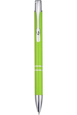 Moneta recycled aluminium ballpoint pen (blue ink) - EgotierPro 107984