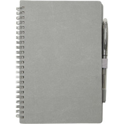 PF Concept 107986 - Slate A5 reusable hard cover notebook and pen set (black ink)