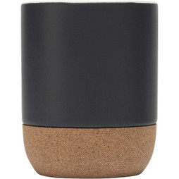 PF Concept 100847 - Billie 300 ml ceramic mug with cork details and matt finish