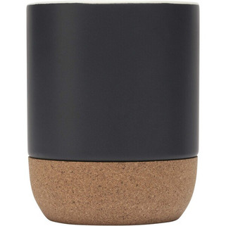 Billie 300 ml ceramic mug with cork details and matt finish - EgotierPro 100847