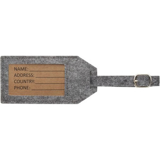 Tie luggage tag - EgotierPro 104591