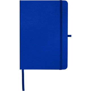 Teak A5 recycled hard cover notebook with lined pages - EgotierPro 106013