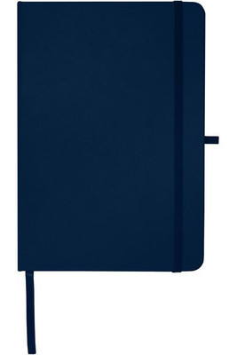 Teak A5 Hardcover Notizbuch, liniert, aus recyceltem Material - EgotierPro 106013