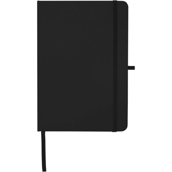 Teak A5 recycled hard cover notebook with lined pages - EgotierPro 106013