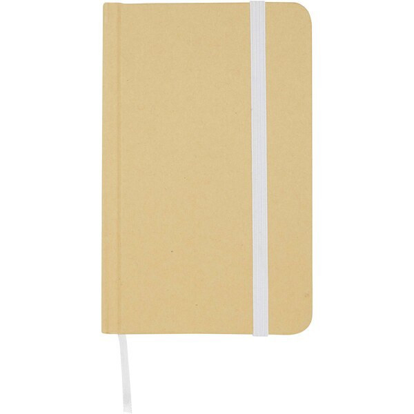 Reed A6 recycled hard cover notebook with plain pages - EgotierPro 106022