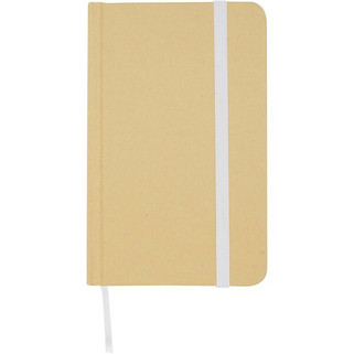 Reed A6 recycled hard cover notebook with plain pages - EgotierPro 106022