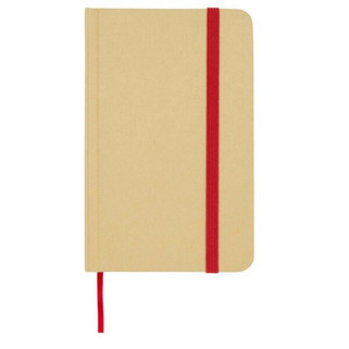 Reed A6 recycled hard cover notebook with plain pages - EgotierPro 106022