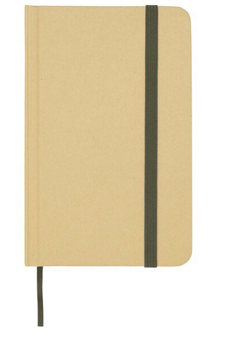 Reed A6 Hardcover Notizbuch, blanko, aus recyceltem Material - EgotierPro 106022