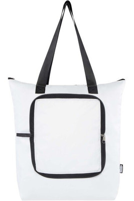 EcoFold RPET foldable tote cooler bag 15L - EgotierPro 130092
