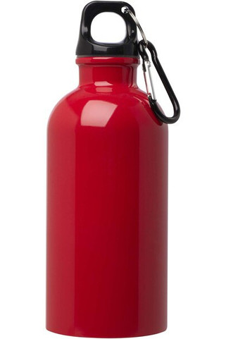 Oregon 400 ml RCS gecertificeerde enkelwandige roestvrijstalen waterfles met karabijnhaak - EgotierPro 100860