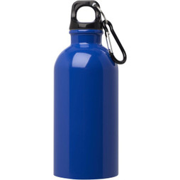 PF Concept 100860 - Bouteille deau Oregon de 400 ml simple paroi en acier recyclé certifié RCS avec mousqueton