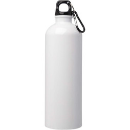 PF Concept 100861 - Bouteille deau Oregon de 750 ml simple paroi en acier recyclé certifié RCS avec mousqueton