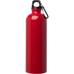 PF Concept 100861 - Garrafa de água com mosquetão de parede única de aço inoxidável com certificação RCS de 750 ml "Oregon"