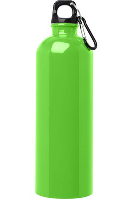 Oregon 750 ml RCS certified single wall stainless steel water bottle with carabiner - EgotierPro 100861