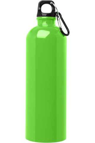 Oregon 750 ml RCS certified single wall stainless steel water bottle with carabiner - EgotierPro 100861