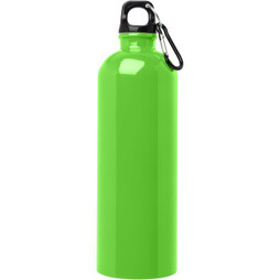 PF Concept 100861 - Borraccia da 750 ml in acciaio inossidabile certificato RCS a parete singola con moschettone Oregon