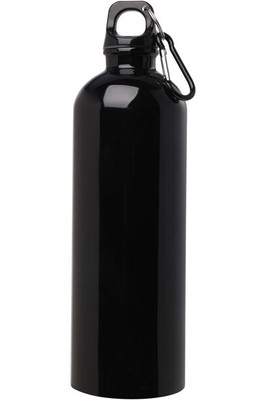 Oregon 750 ml RCS certified single wall stainless steel water bottle with carabiner - EgotierPro 100861