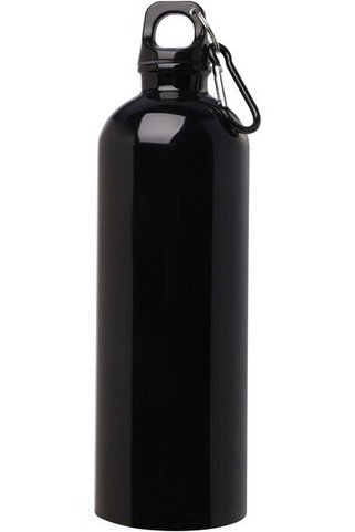 Oregon 750 ml RCS certified single wall stainless steel water bottle with carabiner - EgotierPro 100861