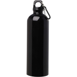 PF Concept 100861 - Oregon 750 ml RCS certified single wall stainless steel water bottle with carabiner
