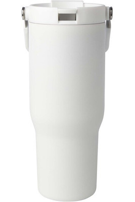 Bronx 900 ml RCS recycled stainless steel copper vacuum insulated tumbler with dual function lid - EgotierPro 100864