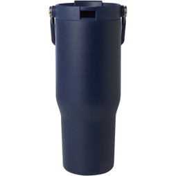 PF Concept 100864 - Gobelet avec isolation sous vide Bronx en cuivre et acier inoxydable recyclé certifié RCS Bronx de 900 ml avec couvercle à double fonction
