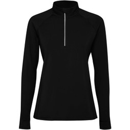 Roly R1033 - Estambul langærmet sweatshirt med halv lynlås til kvinder