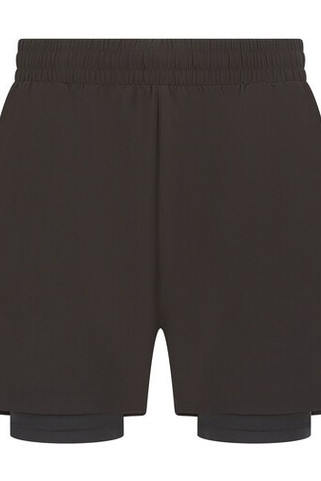 TOMBO TL615 - MENS DOUBLE LAYER SPORT SHORTS