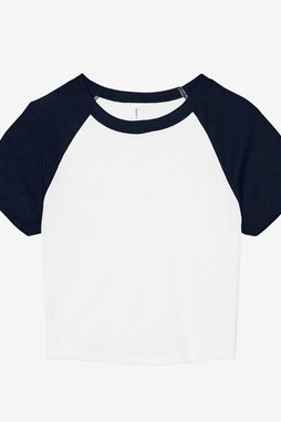Bella+Canvas BE1201 - WOMENS MICRO RIB RAGLAN BABY TEE