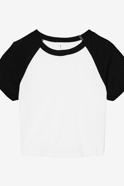 Bella+Canvas BE1201 - Tee-shirt Ringer femme