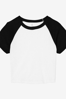 Bella+Canvas BE1201 - WOMEN'S MICRO RIB RAGLAN BABY TEE