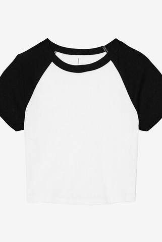 Bella+Canvas BE1201 - WOMENS MICRO RIB RAGLAN BABY TEE