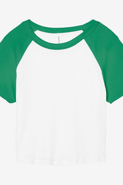 Bella+Canvas BE1201 - WOMENS MICRO RIB RAGLAN BABY TEE