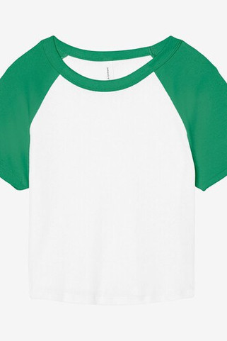 Bella+Canvas BE1201 - WOMENS MICRO RIB RAGLAN BABY TEE