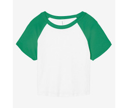 Bella+Canvas BE1201 - WOMENS MICRO RIB RAGLAN BABY TEE