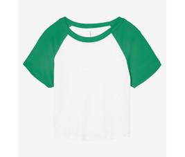 Bella+Canvas BE1201 - WOMEN'S MICRO RIB RAGLAN BABY TEE