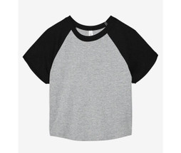 Bella+Canvas BE1201 - WOMENS MICRO RIB RAGLAN BABY TEE