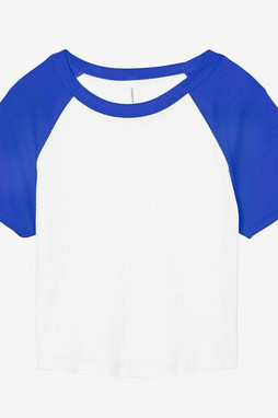 Bella+Canvas BE1201 - WOMENS MICRO RIB RAGLAN BABY TEE