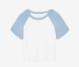 Bella+Canvas BE1201 - WOMENS MICRO RIB RAGLAN BABY TEE