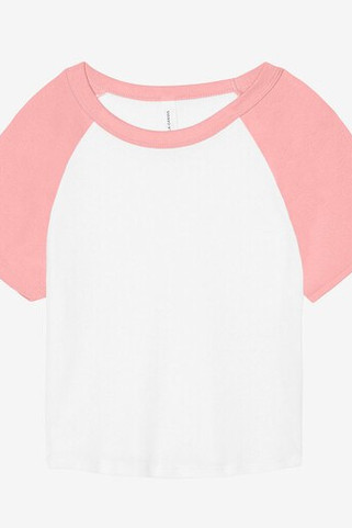 Bella+Canvas BE1201 - WOMENS MICRO RIB RAGLAN BABY TEE
