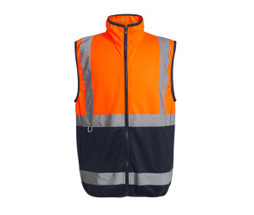 REGATTA RGS257 - HI-VIS PRO FULL ZIP GILET
