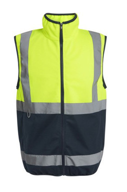 REGATTA RGS257 - HI-VIS PRO FULL ZIP GILET