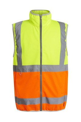 REGATTA RGS257 - HI-VIS PRO FULL ZIP GILET